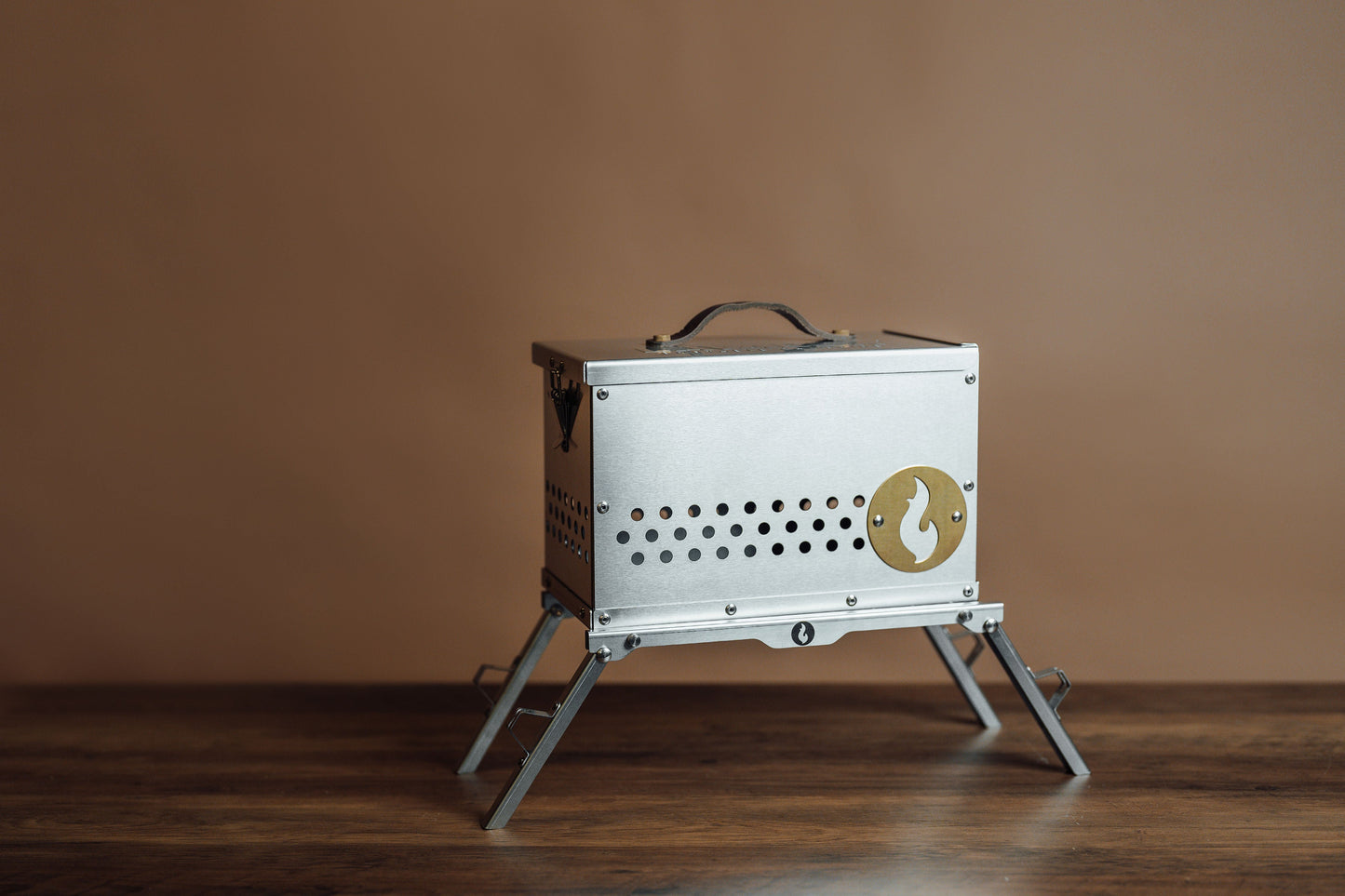 Reserve the Hekla now! The Hekla: 304 Stainless Steel LavaBox with Dual-Burner