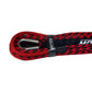 Premium 3/8” x 62’ dual black and red synthetic winch line