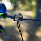 Aluminum Wiregate Carabiners (Pair)