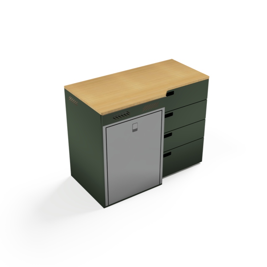 Tapered Van Kitchen