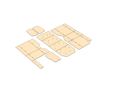 Transit 148 EXT Wood Wall Kit
