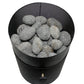 Flame King Smokeless Portable Mini Tabletop Fire Pit Dual Fuel Propane and Butane