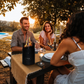 Flame King Smokeless Portable Mini Tabletop Fire Pit Dual Fuel Propane and Butane