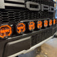 9 Light U-Con Interlocking Off Road LED Pod With Amber or White DRL Running Light