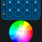 12-Gang Switch Panel With RGB And Remote Control Bluetooth App