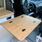 Folding Bamboo Lagun Table for Camper Vans and RVs