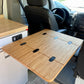 Folding Bamboo Lagun Table 3/4" Thick For Camper Vans and RVs