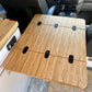 Folding Bamboo Lagun Table 3/4" Thick For Camper Vans and RVs