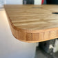 Folding Bamboo Lagun Table 3/4" Thick For Camper Vans and RVs
