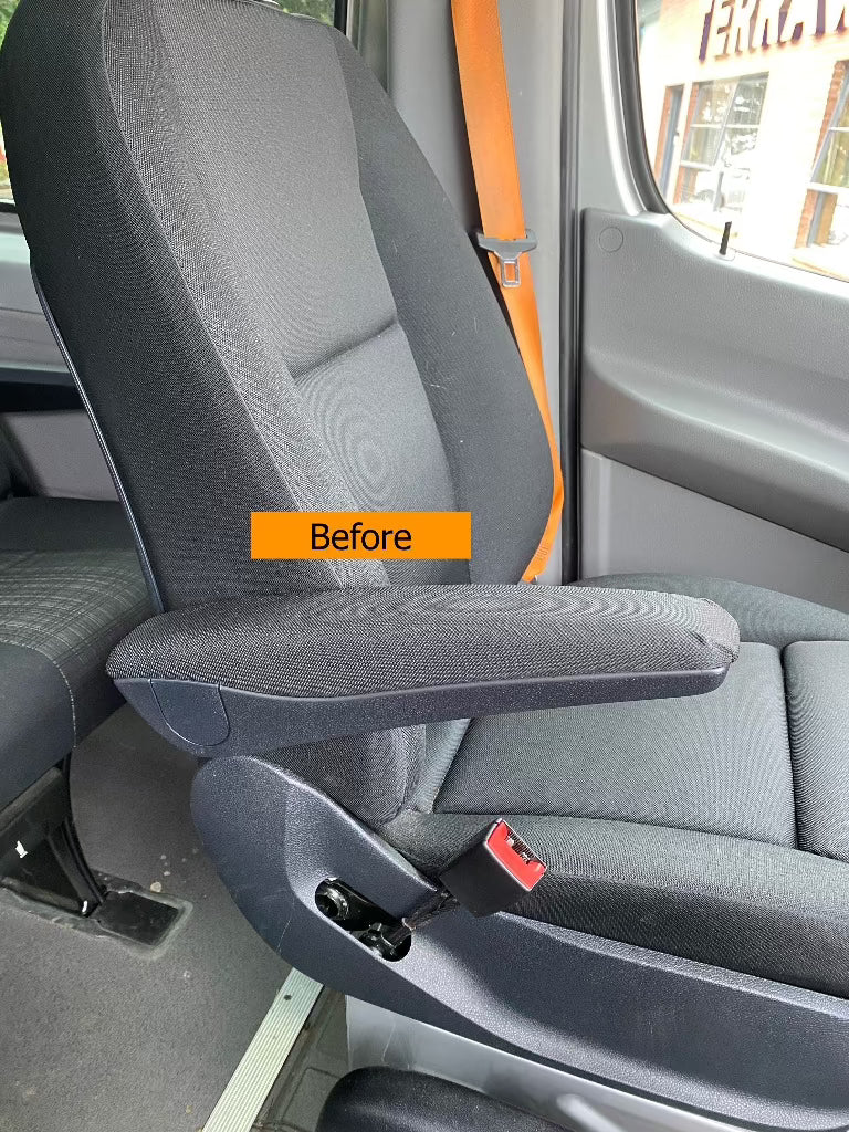 Sprinter 907 Seat Armrest Covers | Protective Fabric Covers for Factory Armrests