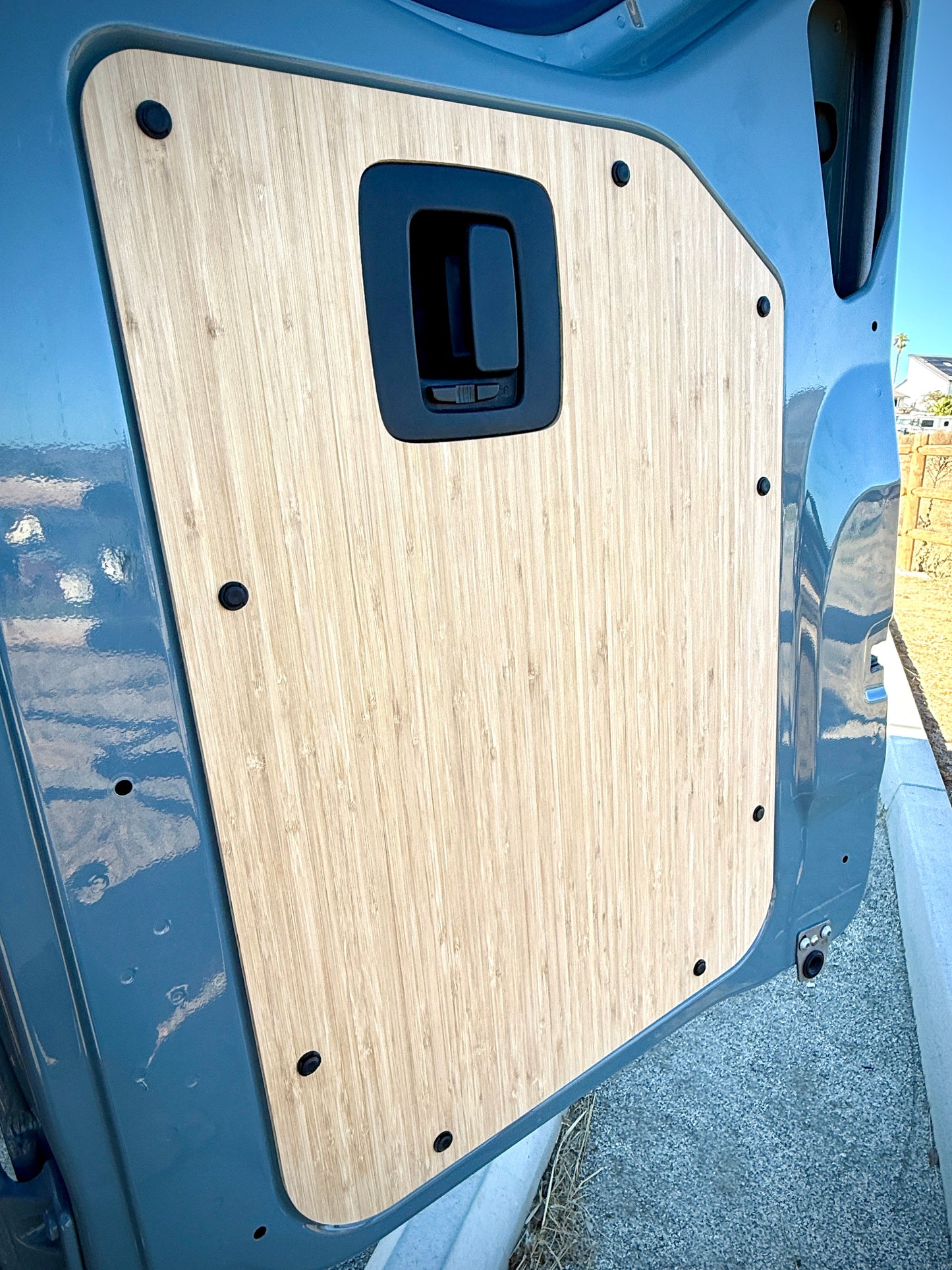 Sprinter Lower Rear Door Panels – Set of Bamboo (2019+)