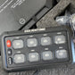 8-Gang Switch Panel With RGB And Remote Control Bluetooth App