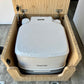Porta Potti 345/135 Bamboo Toilet Lift top Cabinet Flat Pack Kit