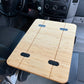 Slim Folding Bamboo Lagun Table 1/2" Thick For Camper Vans and RVs