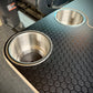 Hex-Duo Folding Black Hex Lagun Table 3/4" For Camper Vans and RVs