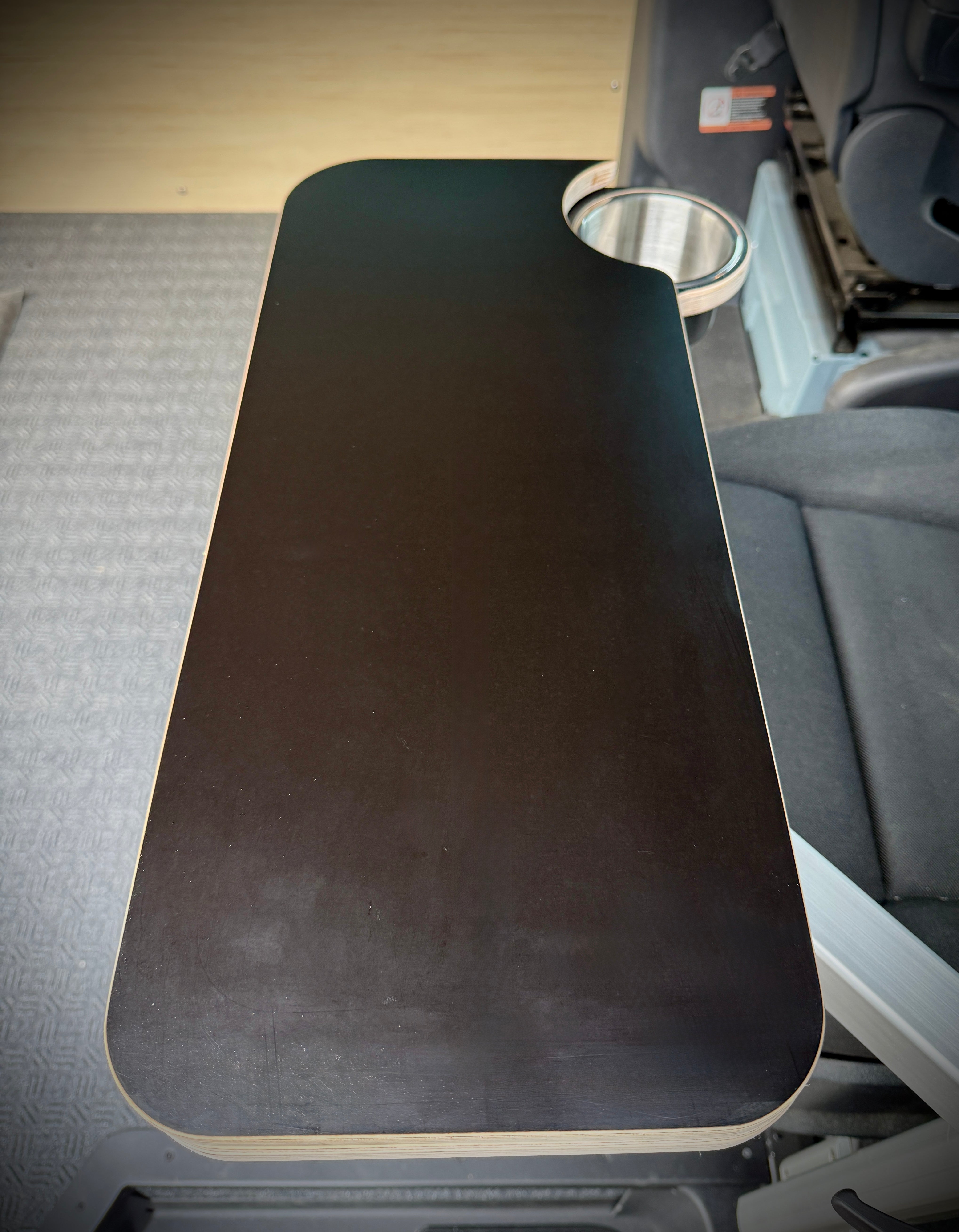 Hex-Duo Folding Black Hex Lagun Table 3/4