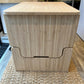 Laveo Dry Flush Portable Waterless Toilet Bamboo Lift top Cabinet Flat Pack Kit