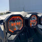 10 Light U-Con Interlocking Off Road LED Pod With Amber or White DRL Running Light