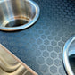 Mercedes Sprinter NCV3 06-18 Black Hex Cup Holder Snack Tray
