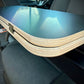 Slim Half Folding Black Hex Lagun Table 1/2" Thick For Camper Vans and RVs