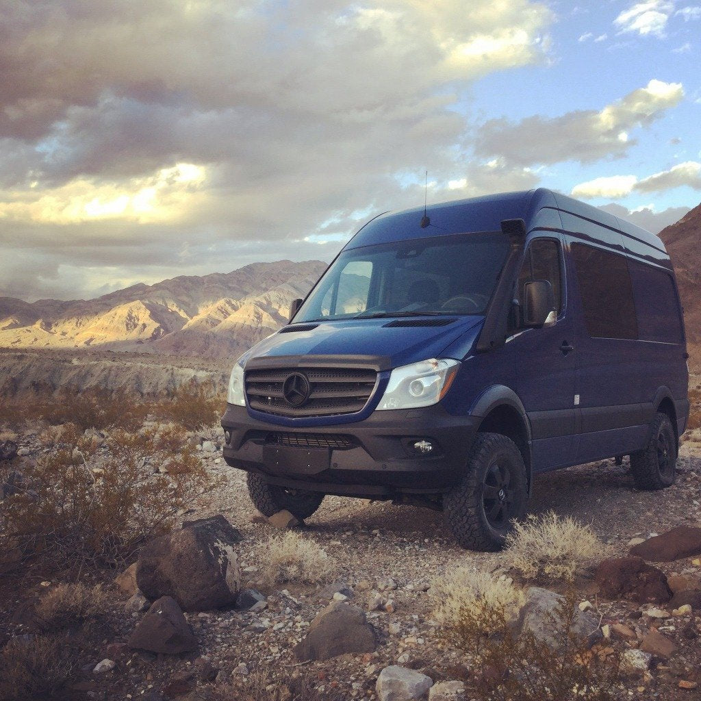 Aero Hood Spoiler for Sprinter 906 2014-2018 – Paint Protection and Debris Deflection