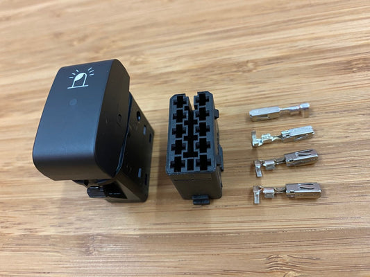 OEM Dash Switch for Sprinter 907 - Includes Plug and Terminals