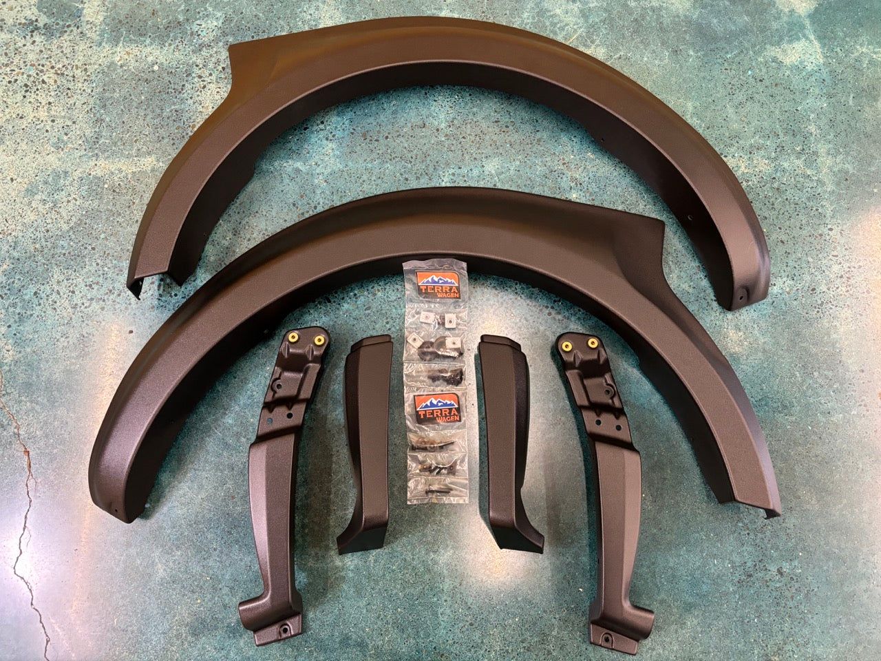 Desert Defender Fender Flares – Pointed Rear Design, Max Tire Clearance for Sprinter 2019–2024