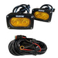 GP10 Offroad LED Pod Bundle Amber With Free Wiring Harness