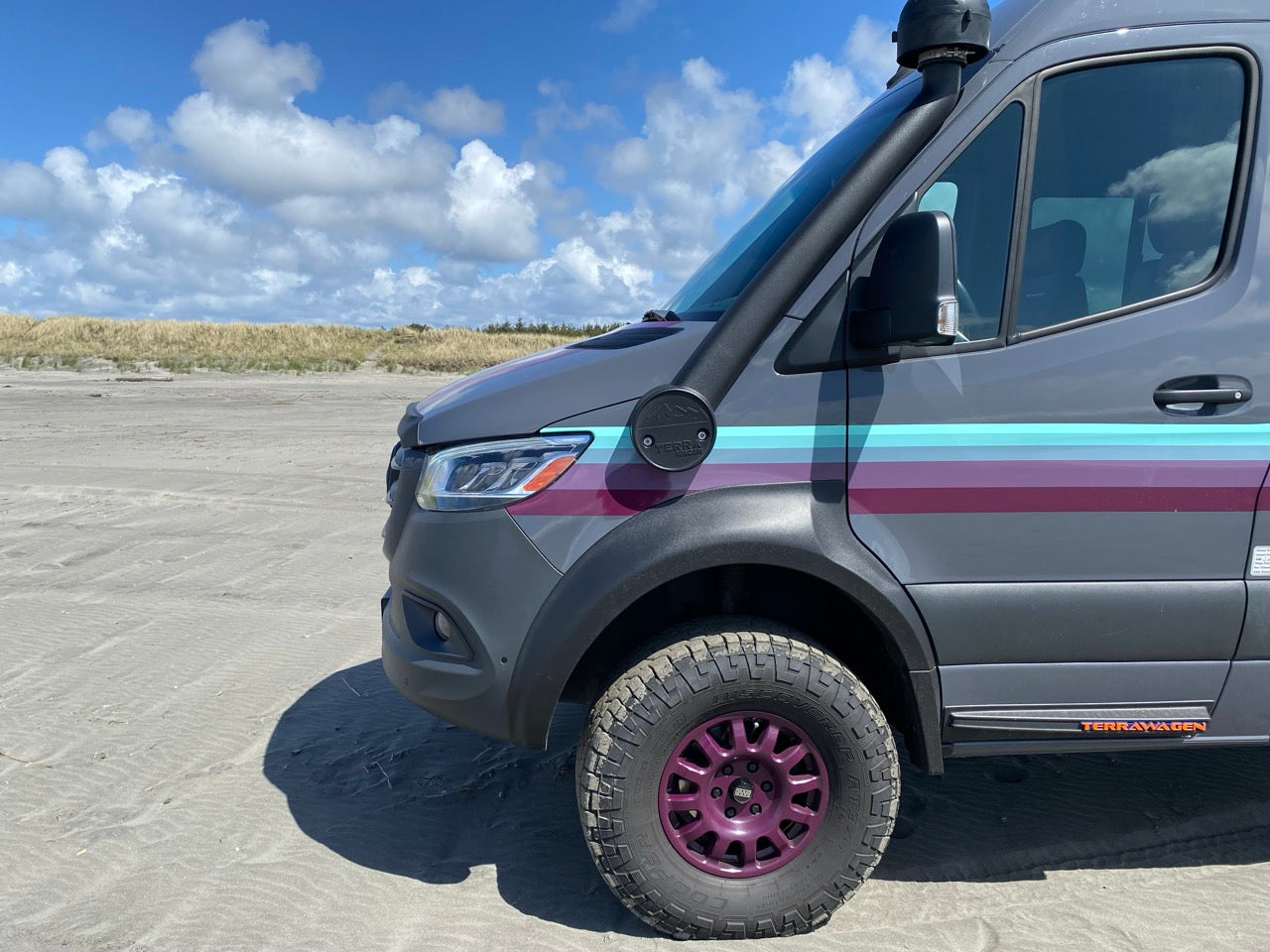 Desert Defender Classic Fender Flares – Rounded Rear Arch, Single Cut Install for 2019–2025 Sprinter