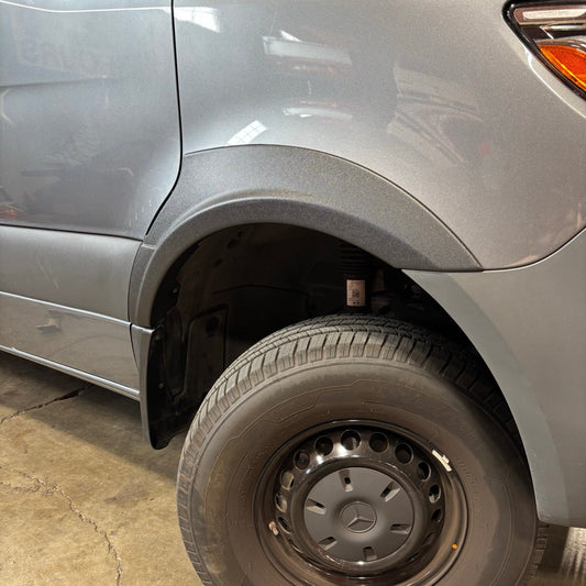 Rally Raider Front Flares for Sprinter Vans – Designed for Oversized Bumpers