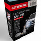 G4-RS 3 Color LED Headlight Bulbs White/Yellow/Amber