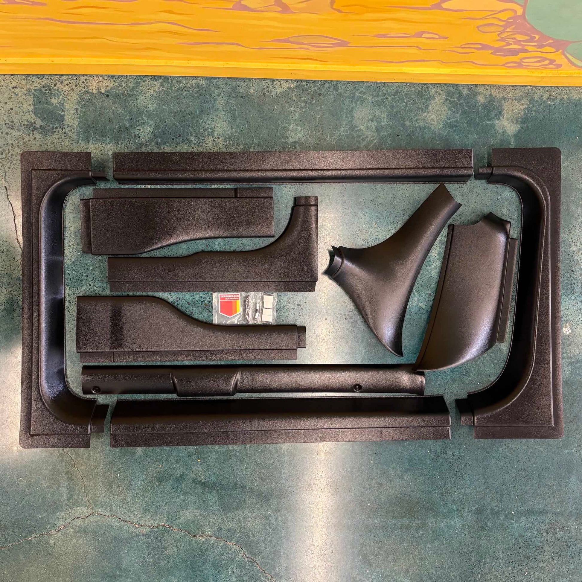 Tidy Trim Front Interior Finishing Kit for Mercedes Sprinter High Roof Vans 906/907