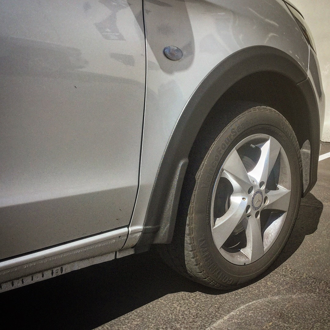Metris / Vito 8-Piece Fender Flare Kit – Full Corner Coverage Van Upgrade