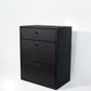 28" Three Drawer Base Cabinet - Shallow