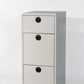 15" Three Drawer Base Cabinet: 15" Length x 18" Deep x 36" Height