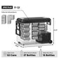 JP50 Pro Dual Zone Wheeled Car Fridge With Cover | ICECO | 50 LT