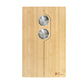 Bamboo Folding Table with Cup Holders