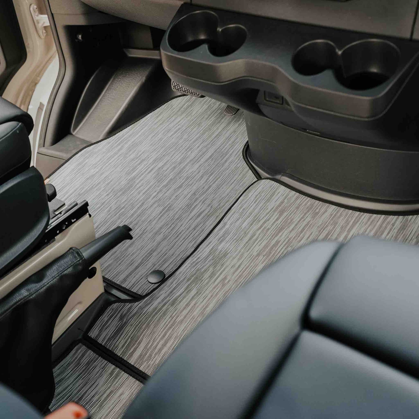 Kei Project Woven Path™ Premium Polyvinyl Floor Front Cab Mats for Mercedes Sprinter