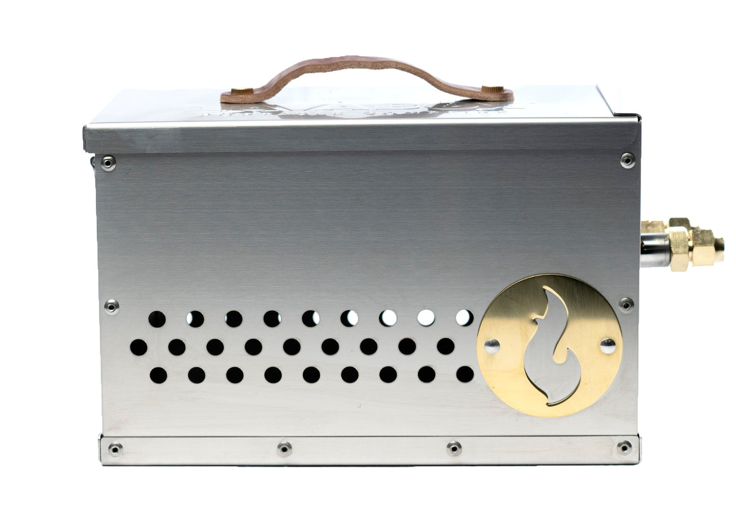 Reserve the Hekla now! The Hekla: 304 Stainless Steel LavaBox with Dual-Burner