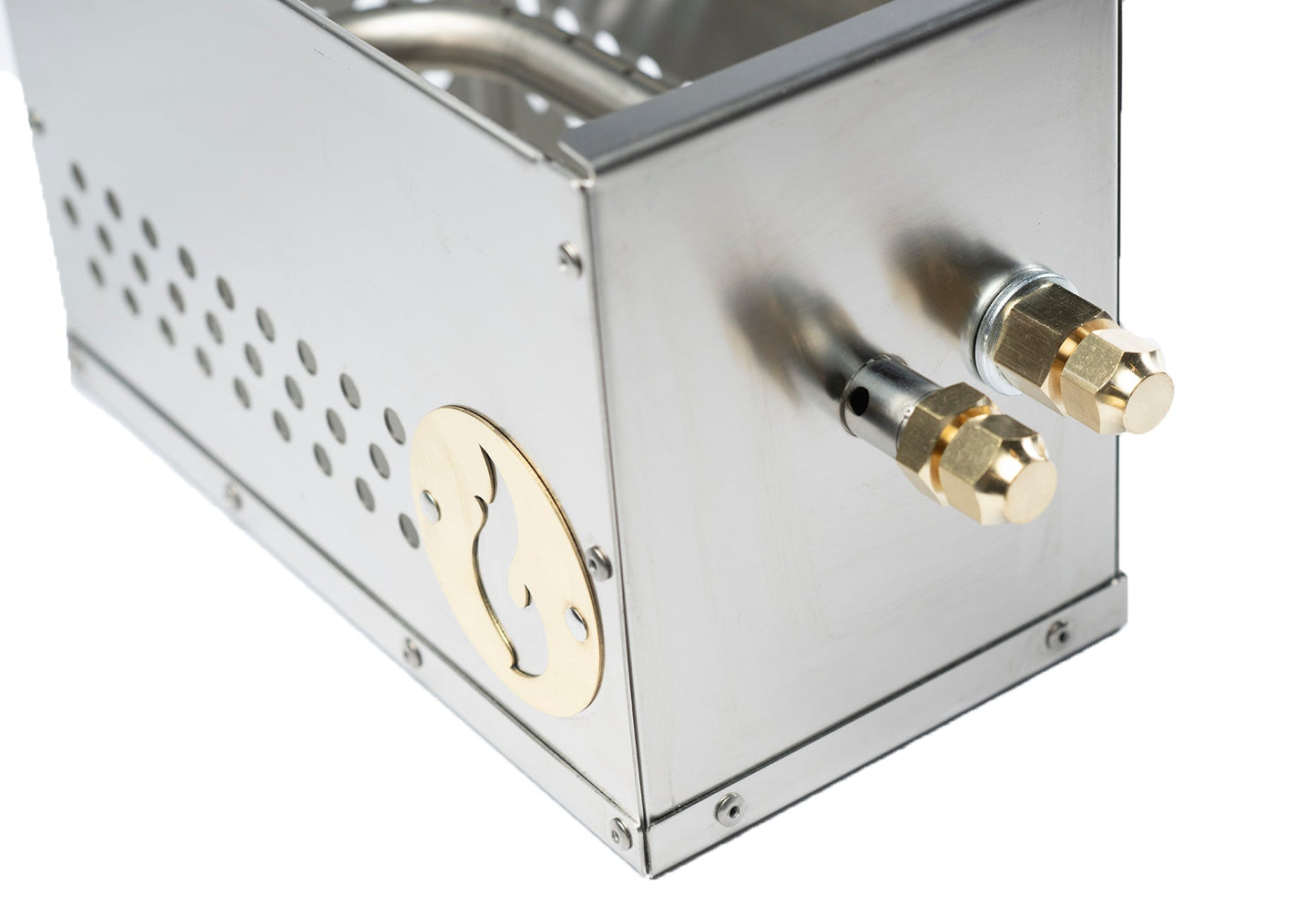 Reserve the Hekla now! The Hekla: 304 Stainless Steel LavaBox with Dual-Burner