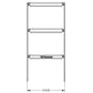 Tetravan Lightweight Aluminum Ladder for Folding Shower