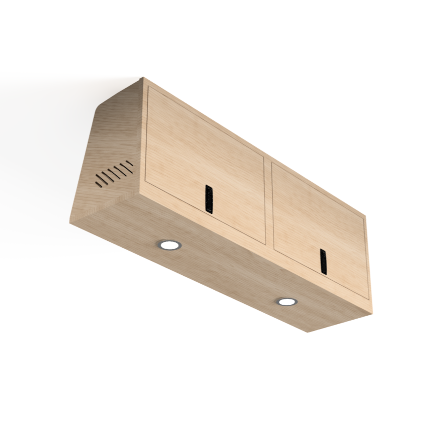 Overhead Van Cabinet | Squared Low Profile