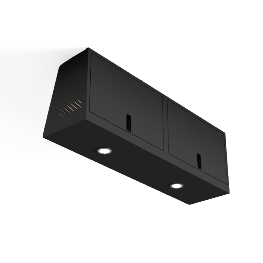 Overhead Van Cabinet | Squared Low Profile