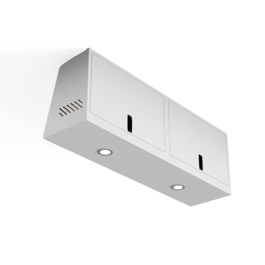 Overhead Van Cabinet | Squared Low Profile