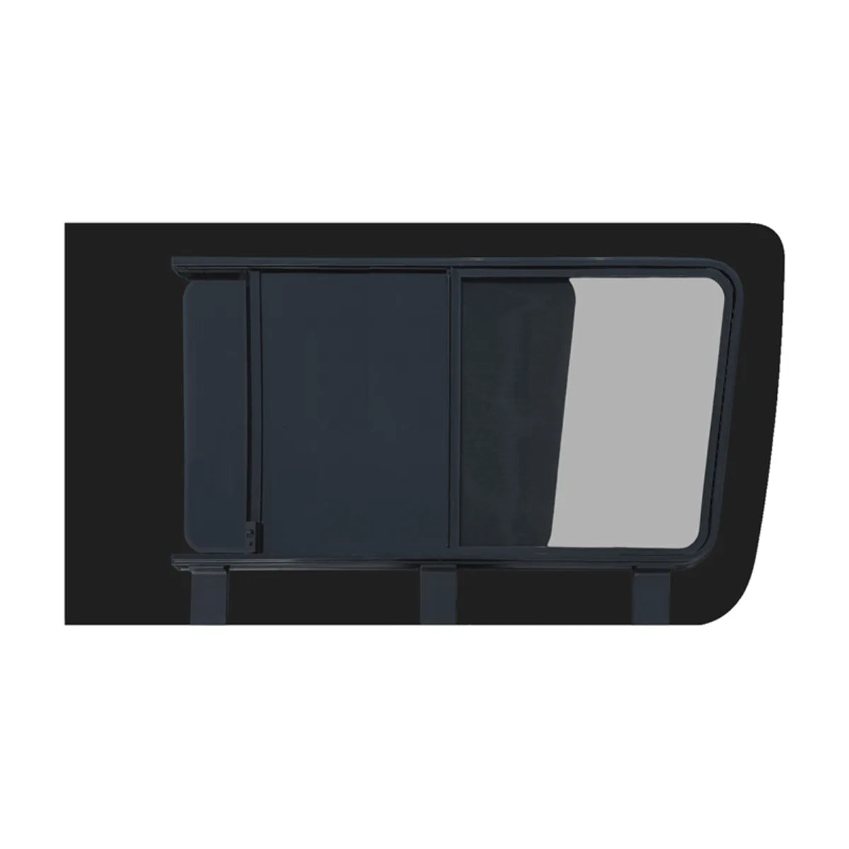 Mercedes Sprinter SLIDING Window WITH FLY SCREEN And DROP PIN LOCK – Driver Side