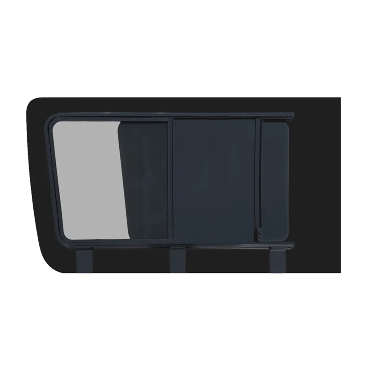Mercedes Sprinter SLIDING Window WITH FLY SCREEN And DROP PIN LOCK – Passenger Side