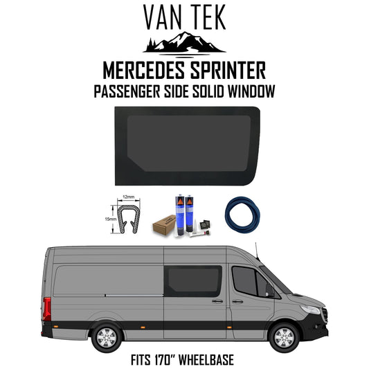 Mercedes Sprinter Passenger Side Solid Window