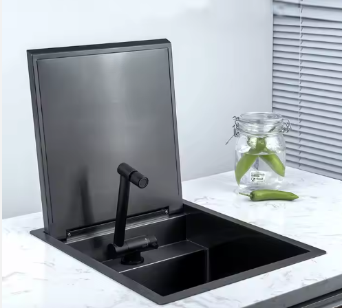 Flip Down Passenger Side Van Kitchen
