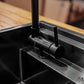 Stainless Steel Sink With Black Nano Coating and Folding Faucet