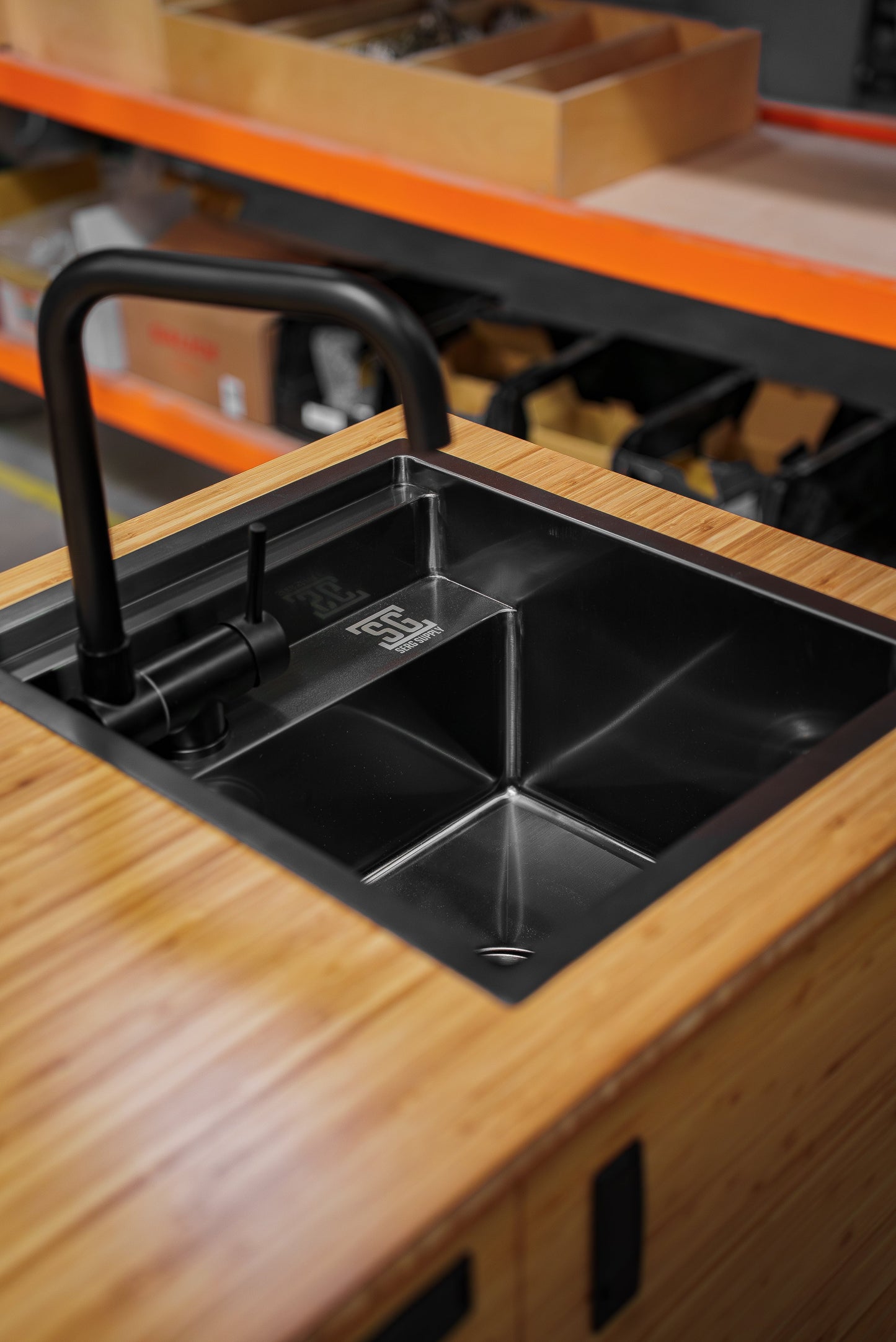 Tapered Van Kitchen